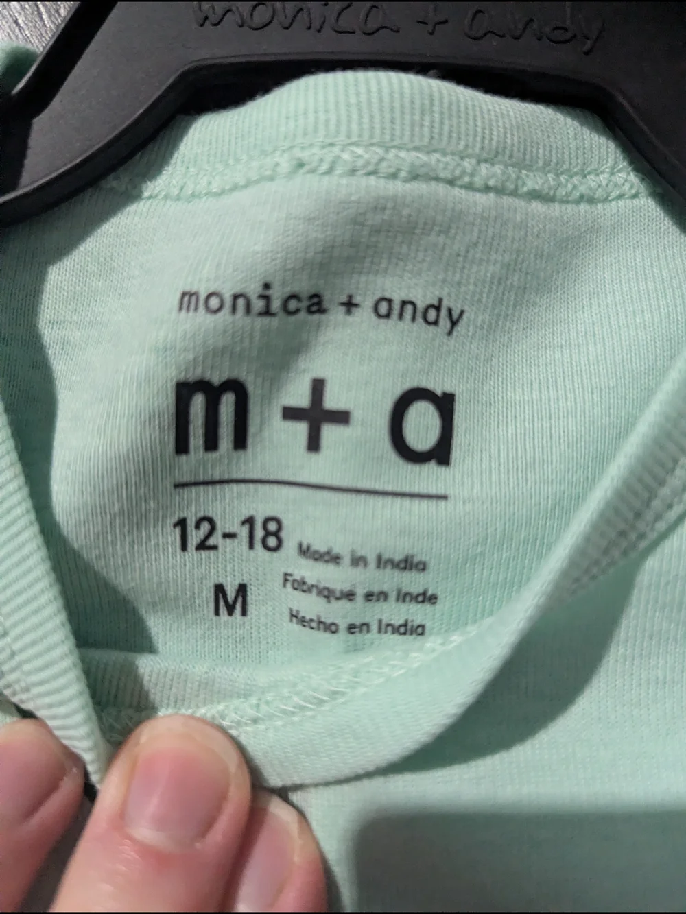 M+O Mint Green GOTS Certified Organic Cotton Turtle Bodysuit & Pants Set